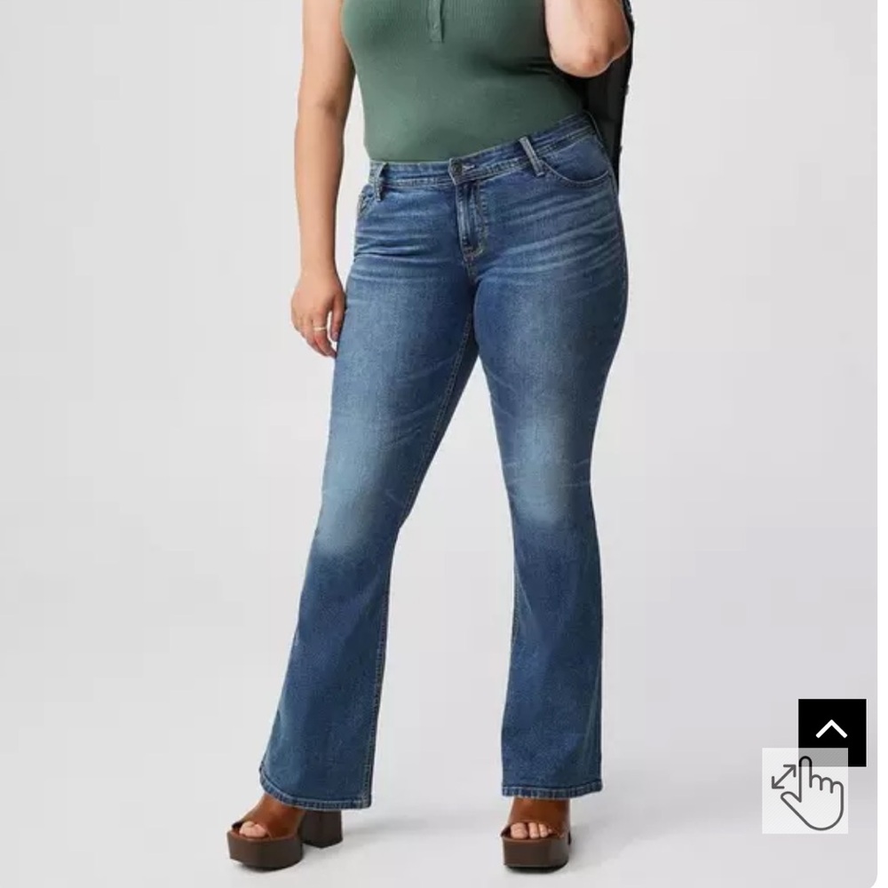 Torrid Slim Boot Luxe Jean Size 24Short